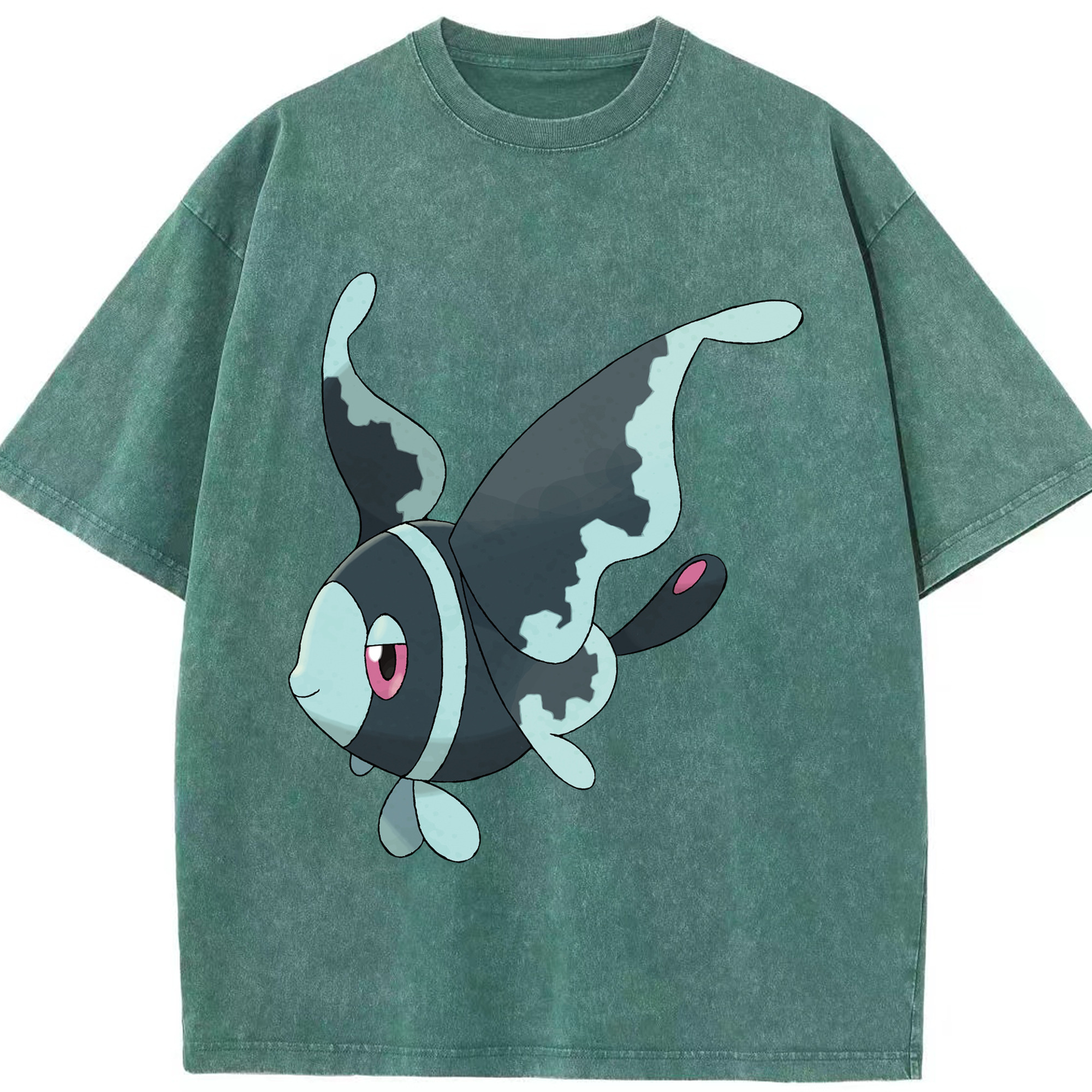 （画像用） ポケットモンスター Pokémon 綿100% ヴィンテージ風 半袖Tシャツ（フロントプリント）